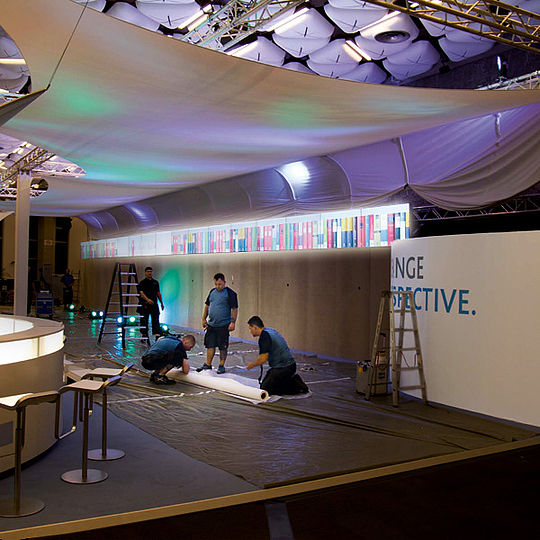 Agentur marca grafica und Gemeinschaft Gemeinschaft marca grafica - Messebau